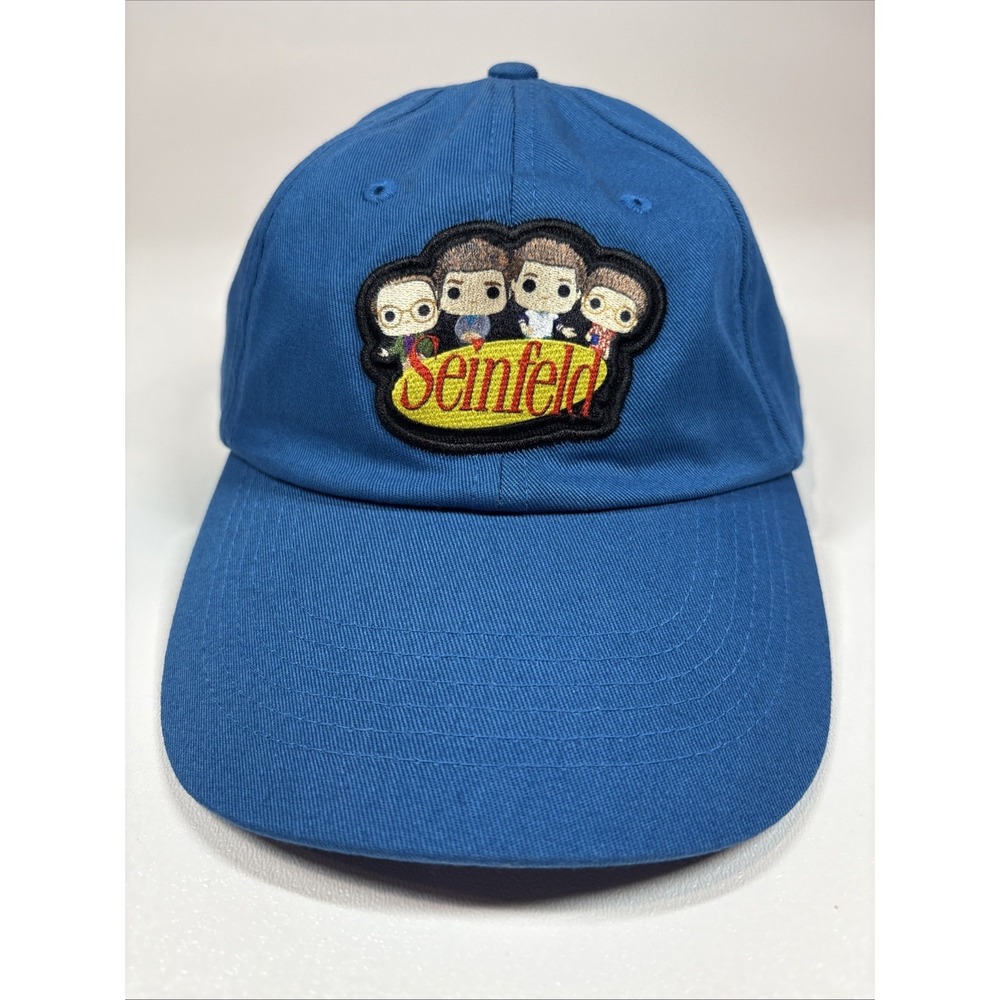 NWT‎ Seinfeld Funko POP! Strapback Adjustable Hat Cap Comedy Television Blue